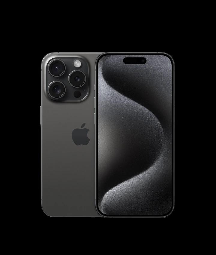 iPhone 15 Pro — чёрный титан