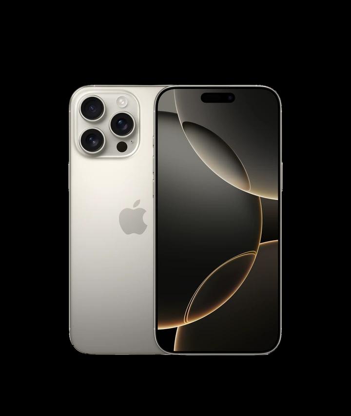 iPhone 16 Pro Max — натуральный титан