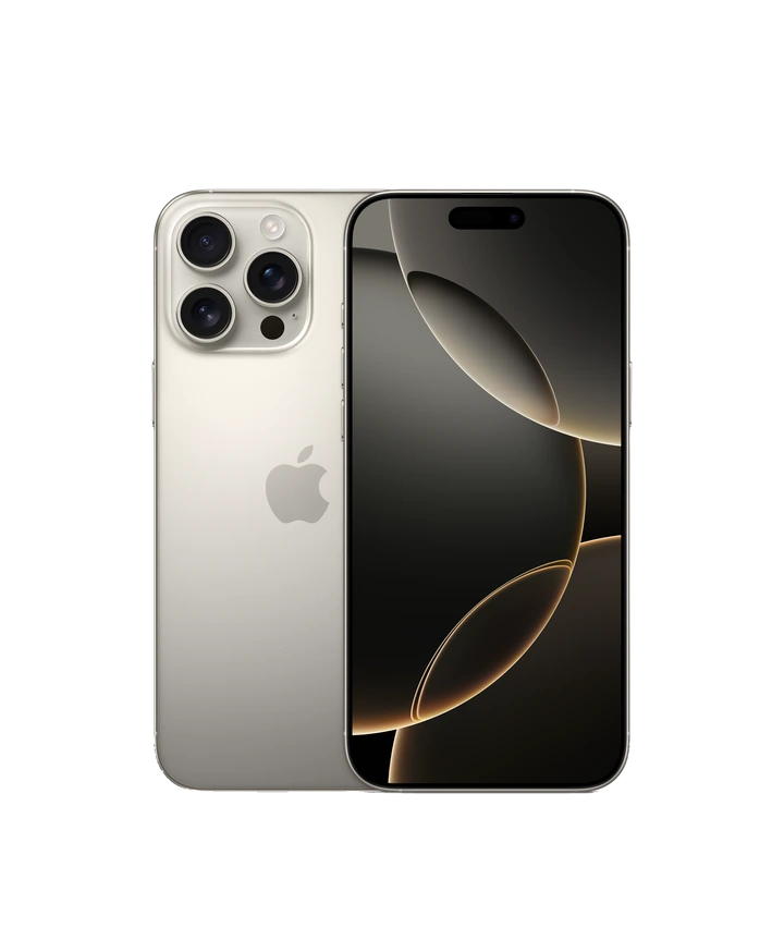 iPhone 16 Pro Max, натуральный титан