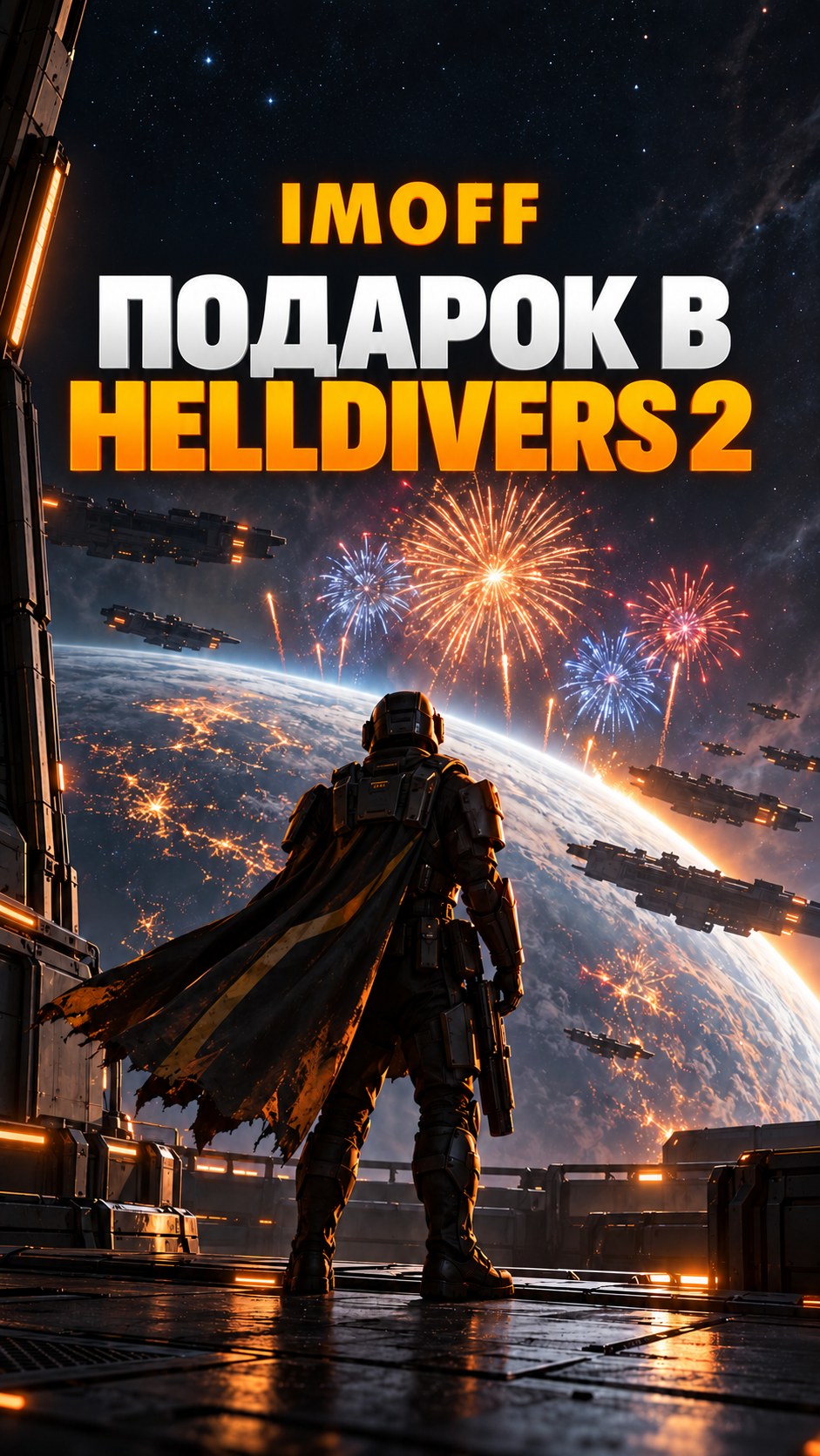 Космический праздник Liberty Day в Helldivers 2 на обложке IMOFF